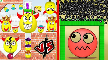 DRAW TO SMASH Vs HIDE BALL || All Levels New UPDATE Satisfying Double gameplay walkthrough ios #hide