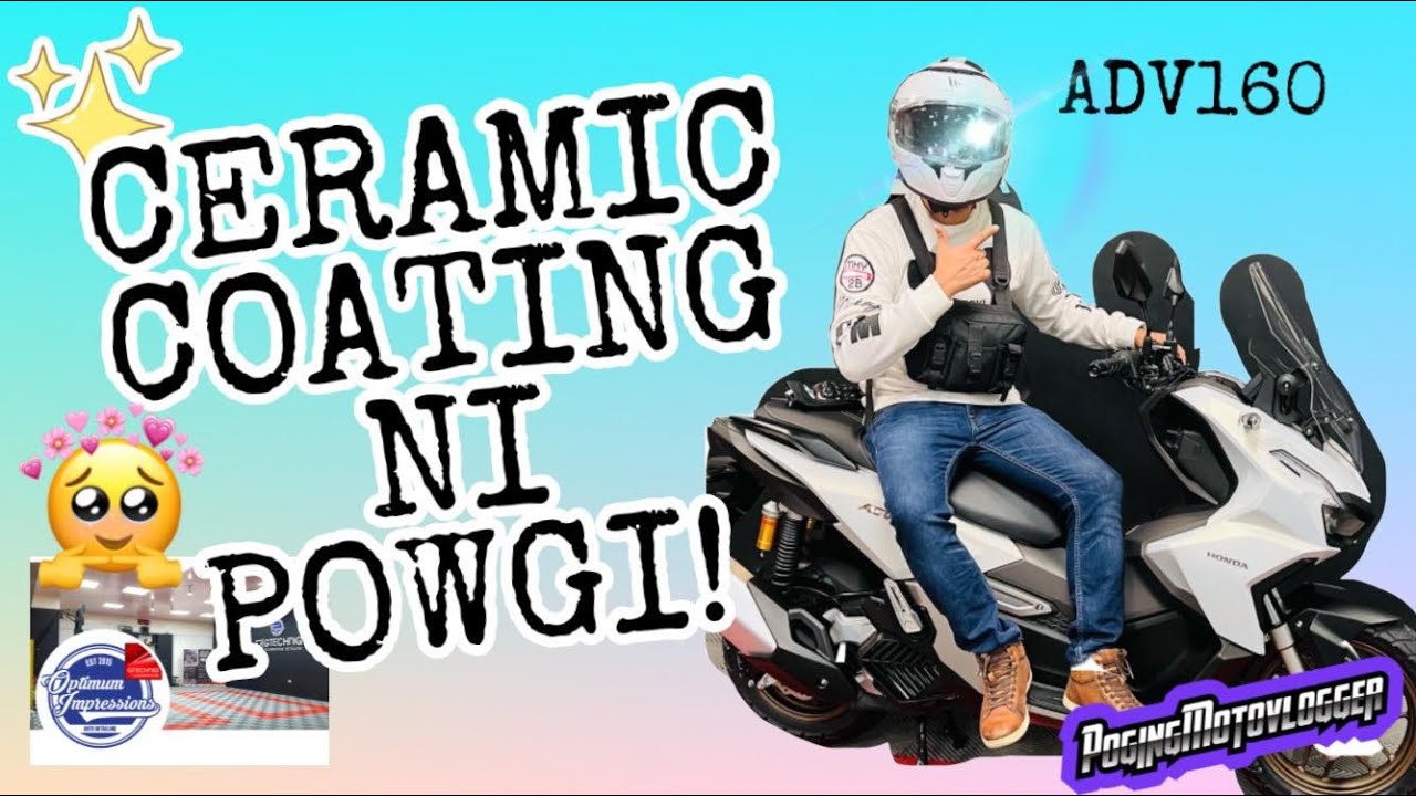 ADV160 CERAMIC COATING YouTube