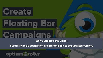How to Create a Floating Bar Campaign in OptinMonster