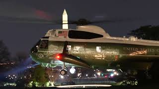 Marine One returns Joe Biden to the White House following the Poland and Ukraine trip.