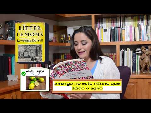 Las malas lenguas.  "amargo no es lo mismo que ácido o agrio."