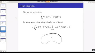 Applied FEM lecture #1 - Static heat equation, electrostatics and capacitance computing
