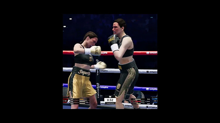 cameron almost ended the fight with the uppercut #undisputedboxinggame #lightweight #seniesaestrada