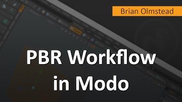 PBR Workflow in Modo