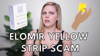 WHAT THE HECK IS ELOMIR? | The NEW yellow strip scam circulating social media #ANTIMLM screenshot 4