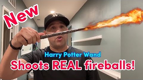 A Magic Harry Potter Wand That’s shoots REAL fireballs!