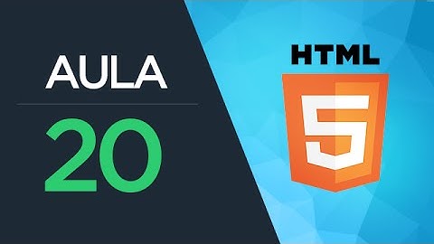 Curso de HTML5 - Aula 20 - Formulários (Input Types: File, Hidden, Search, URL, Tel)