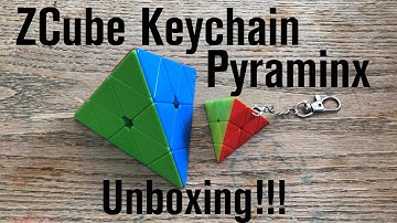 Zcube Keychain Pyraminx SpeedCubeShop Unboxing pt. 2