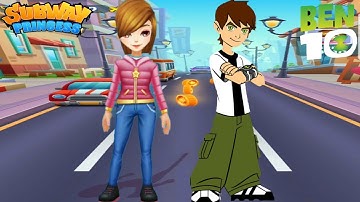 Subway Princess Runner V/S BEN 10 : Up to Speed !!!! - Endless Run | Android/iOS Gameplay FHD