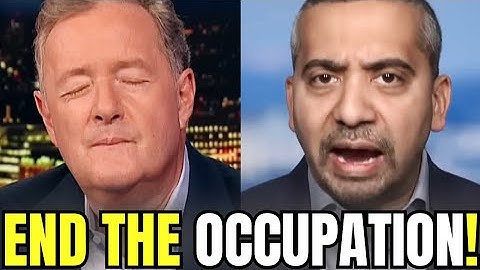 Mehdi Hasan SCHOOLS Piers Morgan over Trumps Gaza-plan