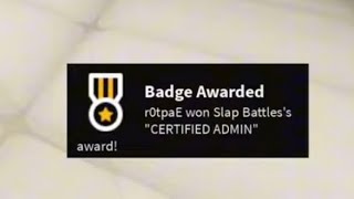 Every BADGE I didn’t get on time (Slap Battles) screenshot 5