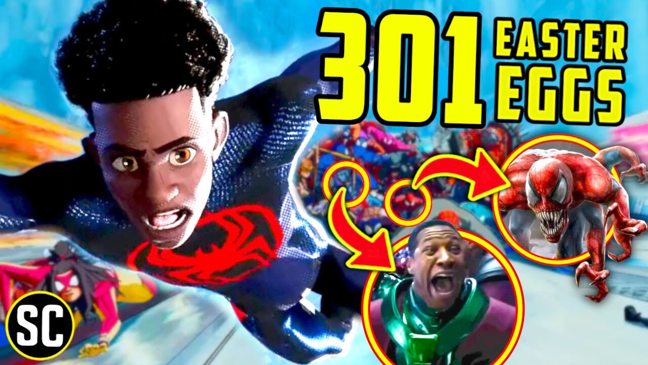 Easter eggs in spider man across the spider verse