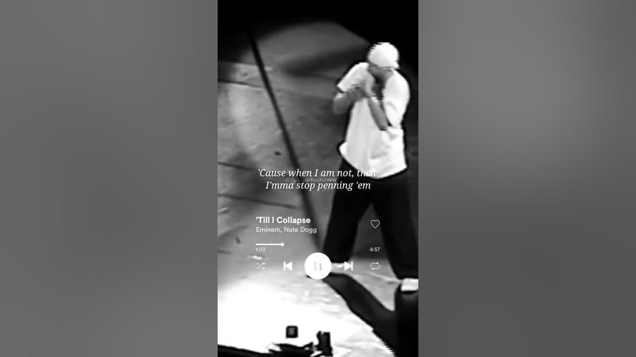 Eminem , Nate Dogg - Till I Colapse Lyrics #lyrics #music #lmc Eminem , Nate Dogg - Till I Colapse Lyrics #lyrics #music #lmc
