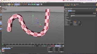 Animating A Texture Along the Surface of an Object in Cinema 4D