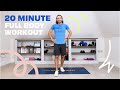 20 minute full body workout  no equipment needed  the body coach tv