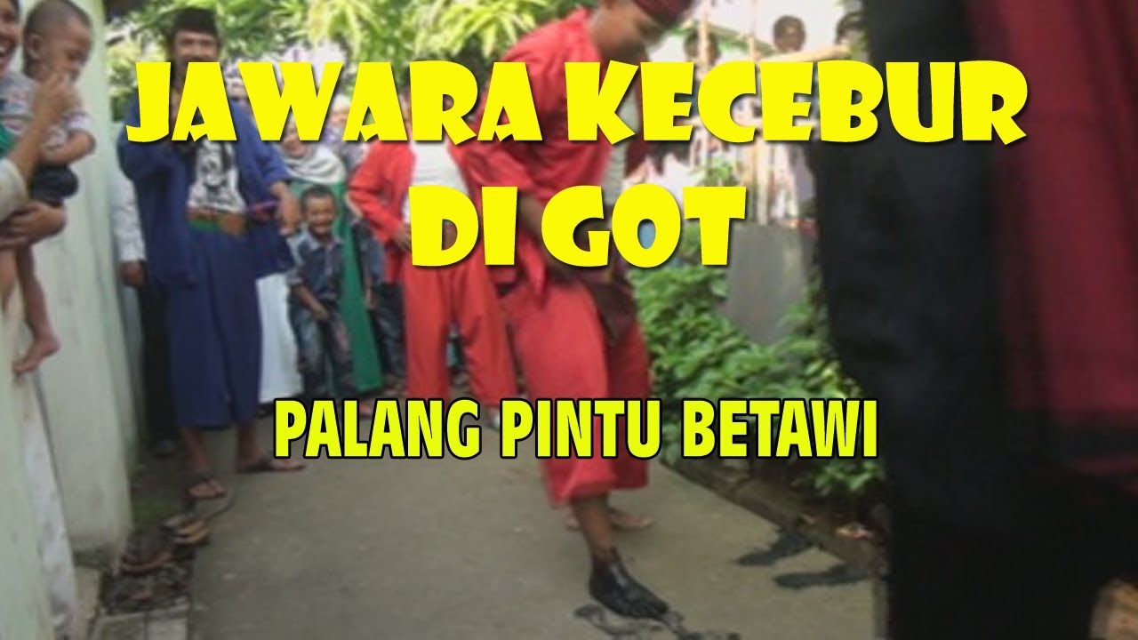 Lucu Jawara Kecebur Di Got YouTube Lucu Jawara Kecebur Di Got YouTube