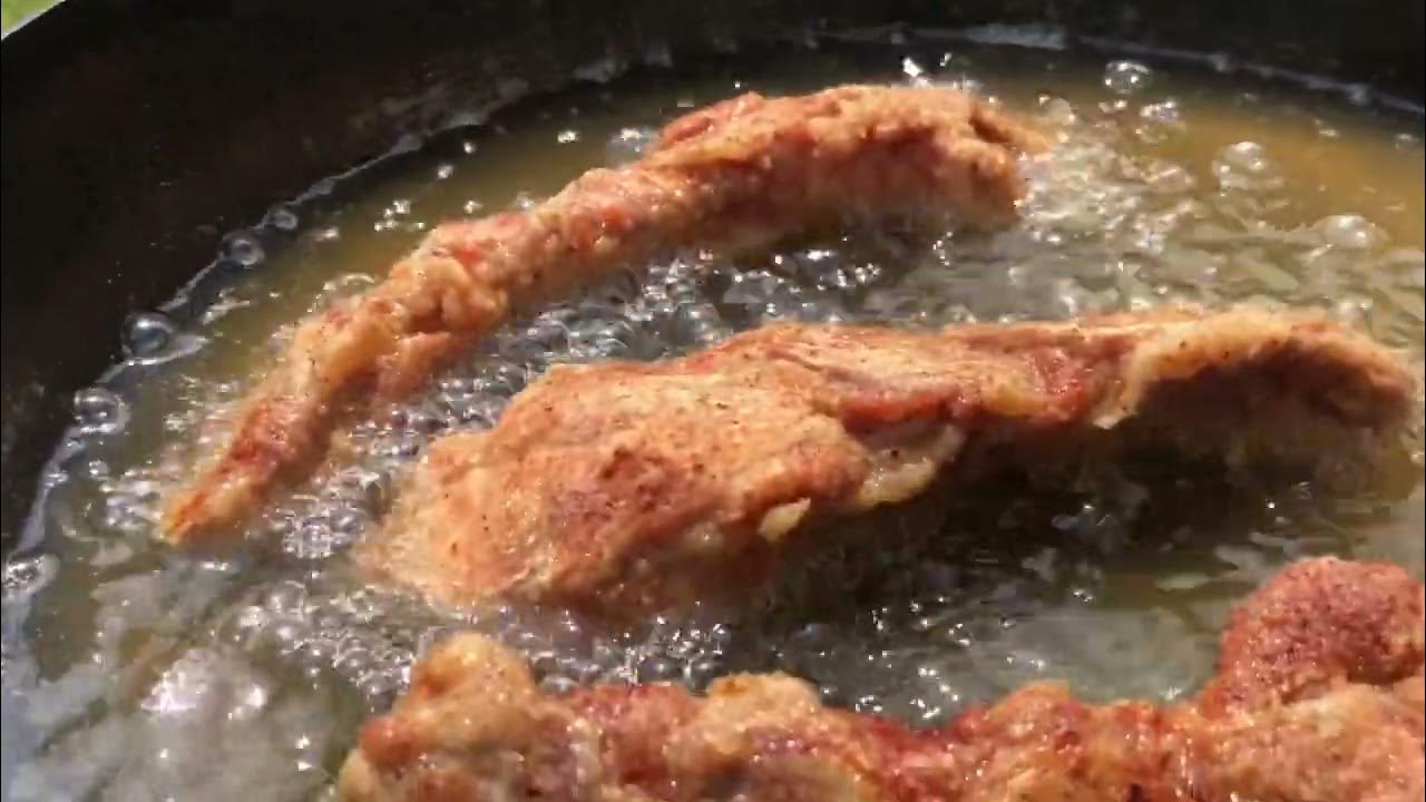 Chicken Fried Pork Riblet”Cooking General” YouTube