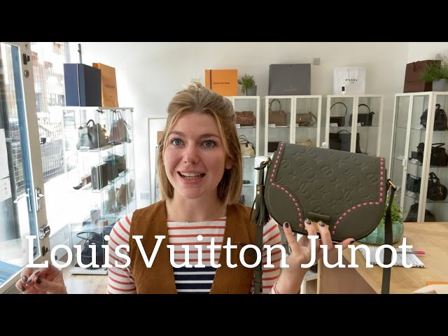 Junot leather crossbody bag Louis Vuitton Black in Leather - 32518133