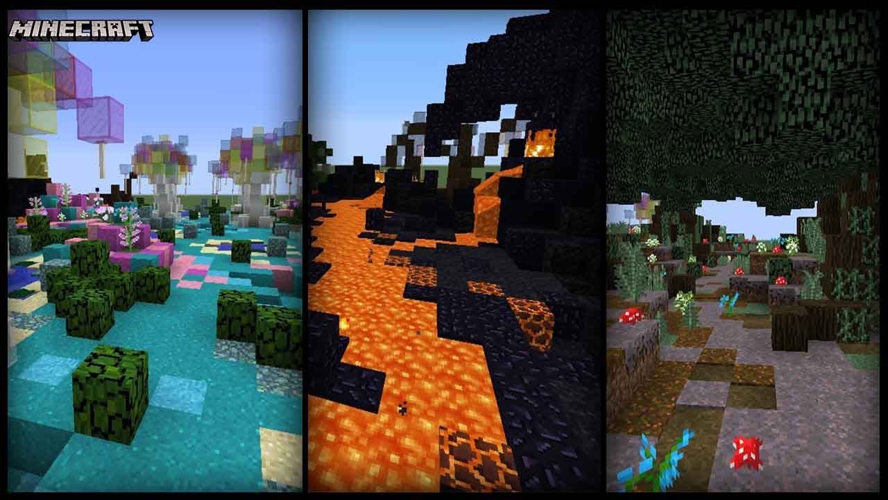 Minecraft - How To Make AMAZING Custom Biomes! - YouTube