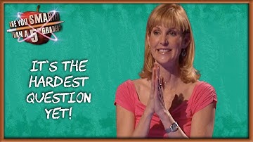The Hardest Question On The Board  | Are You Smarter Than A 5th Grader?