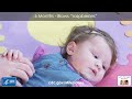 6 Months – Blows “raspberries”