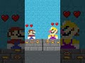 Mario vs Wario BOOM Challenge. #shortvideo #minecraftshorts #mario #animation #funny #supermariobros