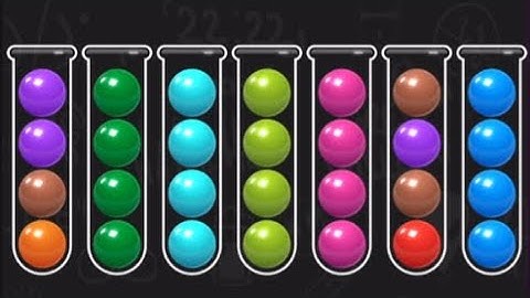 Ball Sort Puzzle ⚾️ Level 348 - 352Gameplay iOS Android | Fun Cool Game Play 2025