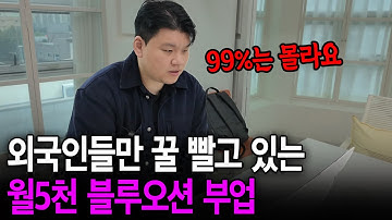 외국인들만 꿀 빨고 있는 블루오션 부업. 전부다 알려드릴테니 그대로 해보세요.