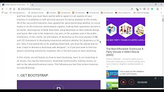 Celebrity Top 20 websites to learn bootstrap4 free | Free bootstrap4 learn Wealth