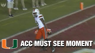 Miami Scores On A Improbable Tipped Catch  | Must See Moment