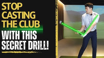 STOP CASTING The Golf Club Immediately With This Secret Drill!