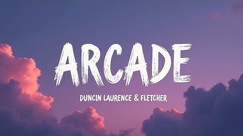 Duncan Laurence – Arcade (Lyrics) ft. FLETCHER | Official Lyric Video | Emotional Pop Ballad