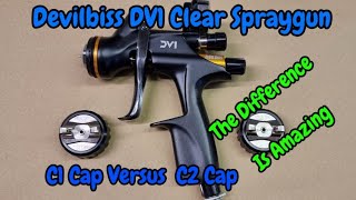 Devilbiss DV1 Clear Air Caps C1 v C2 Plus , What's the difference?