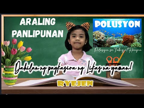 Polusyon, dahilan ng pagkasira ng mga likas na yaman.