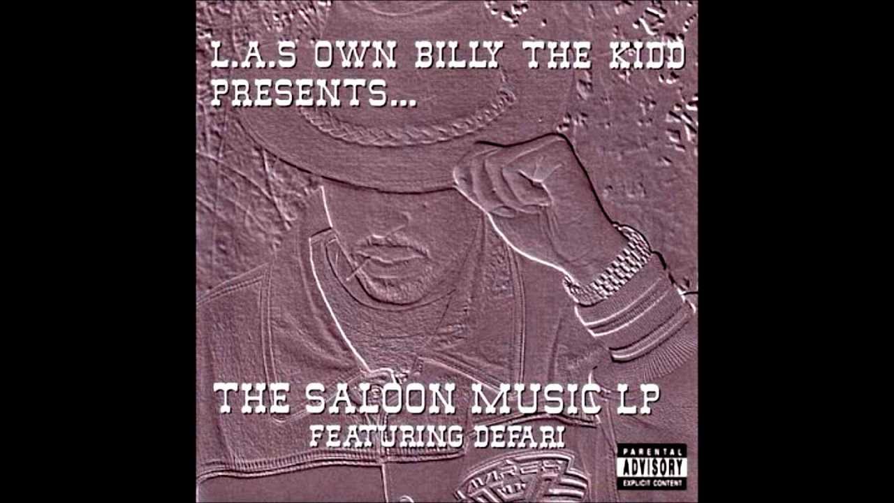 L.a.s own billy the kidd presents... the saloon music lp - L.A. 