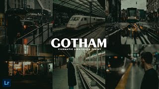 Gotham Preset - Free Lightroom Mobile Presets | Cinematic Preset | Urban Preset | Cinematic Filter
