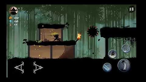 Ninja arashi chapter 1 level 8 | Collecting all portal scrolls gameplay video