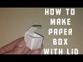 Origami Box With Lid | How to make origami box, | C!rcu1t t.v