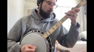 Lynn Morris's Old Rip on tenor banjo