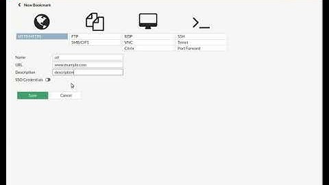 SSL VPN using web and tunnel mode