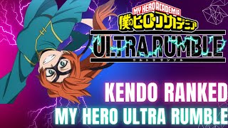 Kendo Clapping People to Victory | My Hero Ultra Rumble Ranked