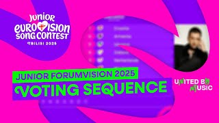Junior Eurovision 2025 | Full Voting Sequence | Junior Forumvision 2025