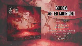 BODOM AFTER MIDNIGHT - Paint the Sky with Blood - 75% Tempo (144 BPM) Backing Track