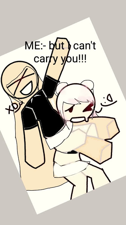 Isha can carry me easily but I can't carry her properly in IRL Isha is really strong in IRL also