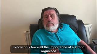 Ricky Tomlinson on why he is supporting Paul Holmes