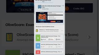 Oliveboard Live Mock 23-24 May Scorecard   #oliveboard #ssccgl #cglnotification