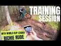 Training session with richie rude nate spitz ollie lowthorpe