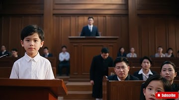 Cậu Bé 12 Tuổi Giỏi Luật Tự Tin Một Mình Lên Tòa Để Cứu Cha, Điều Cậu Nói Ở Tòa Khiến Ai Cũng Khóc