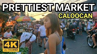 PRETTIEST STREET MARKET in CALOOCAN | Walk at BAGONG SILANG Public Market Philippines [4K] 🇵🇭 by LarryPH WALKING 5,081 views 5 days ago 19 minutes