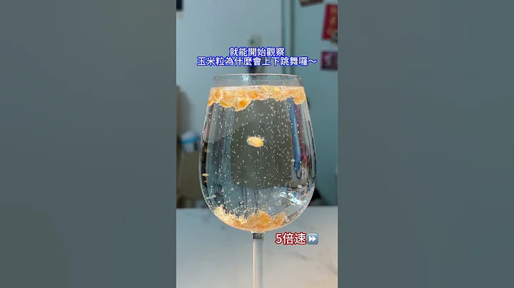 跳舞玉米粒~ #科學小實驗 #優質陪伴 - 天天要聞